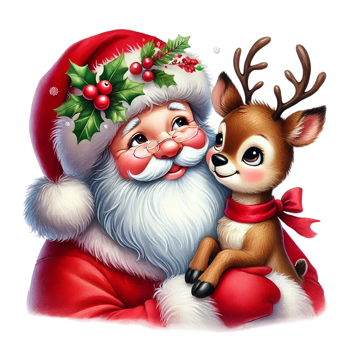 A Magical Christmas Cuddle with Santa and Reindeer (Toddler)