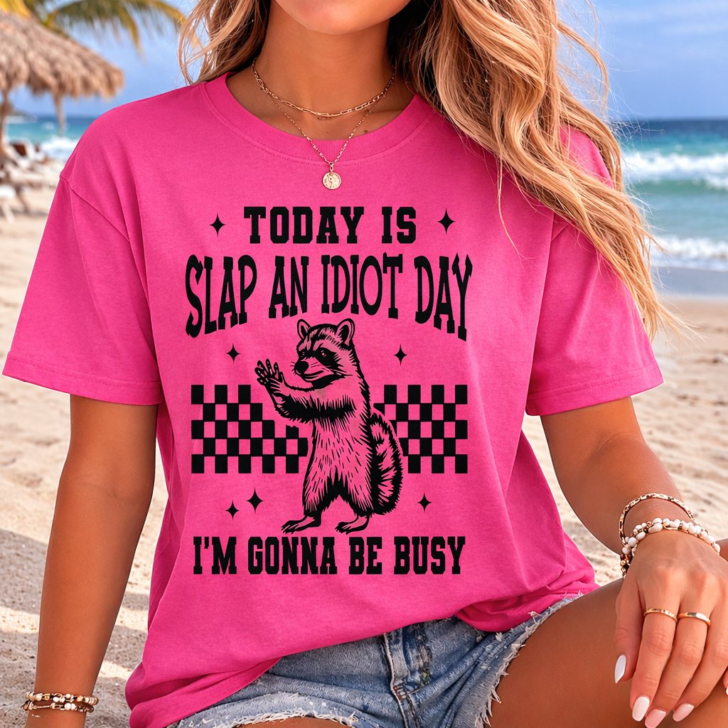 Slap an Idiot Day - Graphic T-Shirt