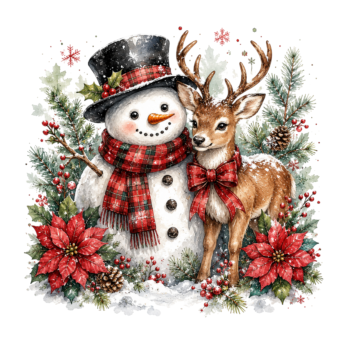 Christmas Magic with a Snowman & Reindeer (Youth)