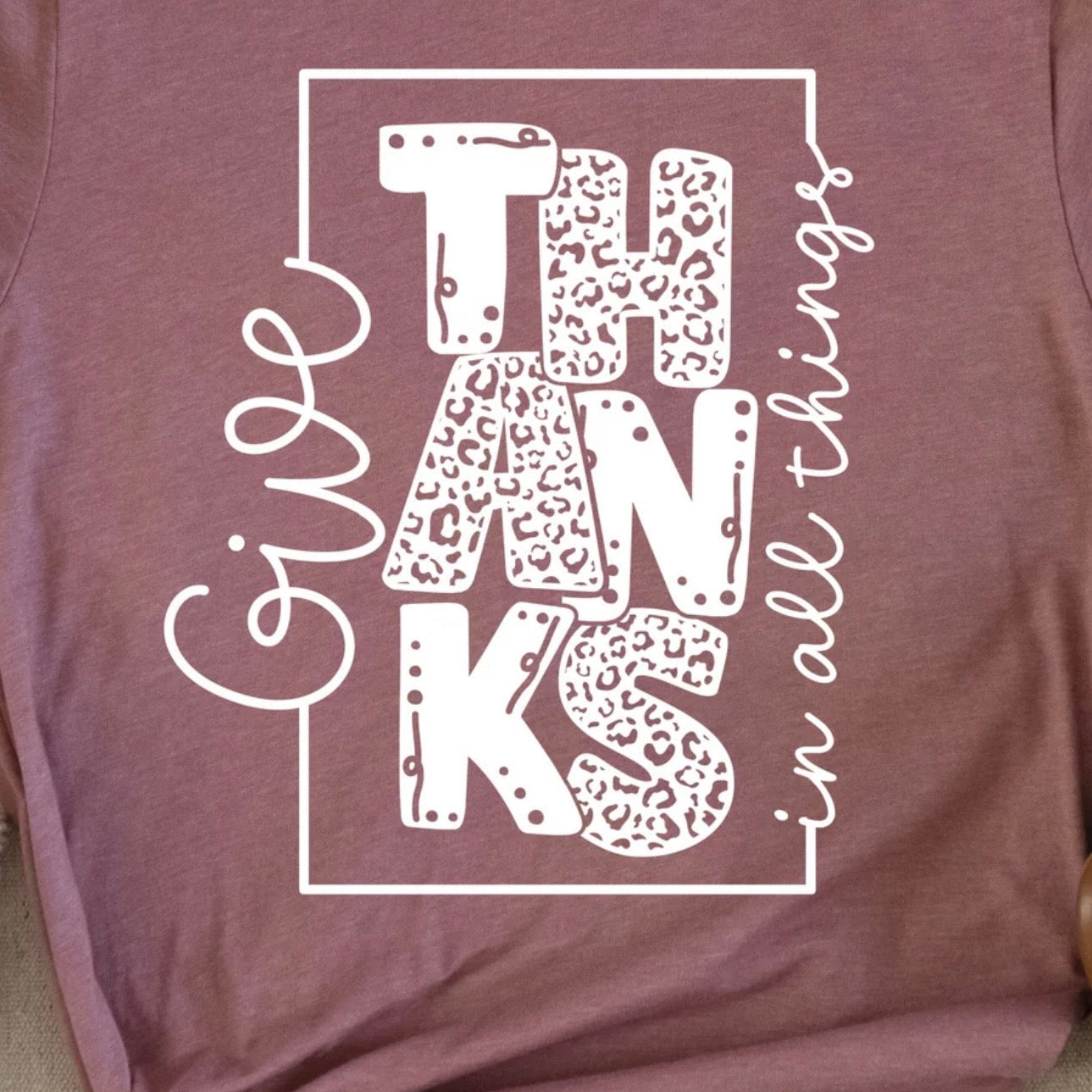 Stay cozy and thankful with our “Give Thanks in All Things” Sweatshirt — soft, comfy, and perfect for Thanksgiving or everyday fall wear.