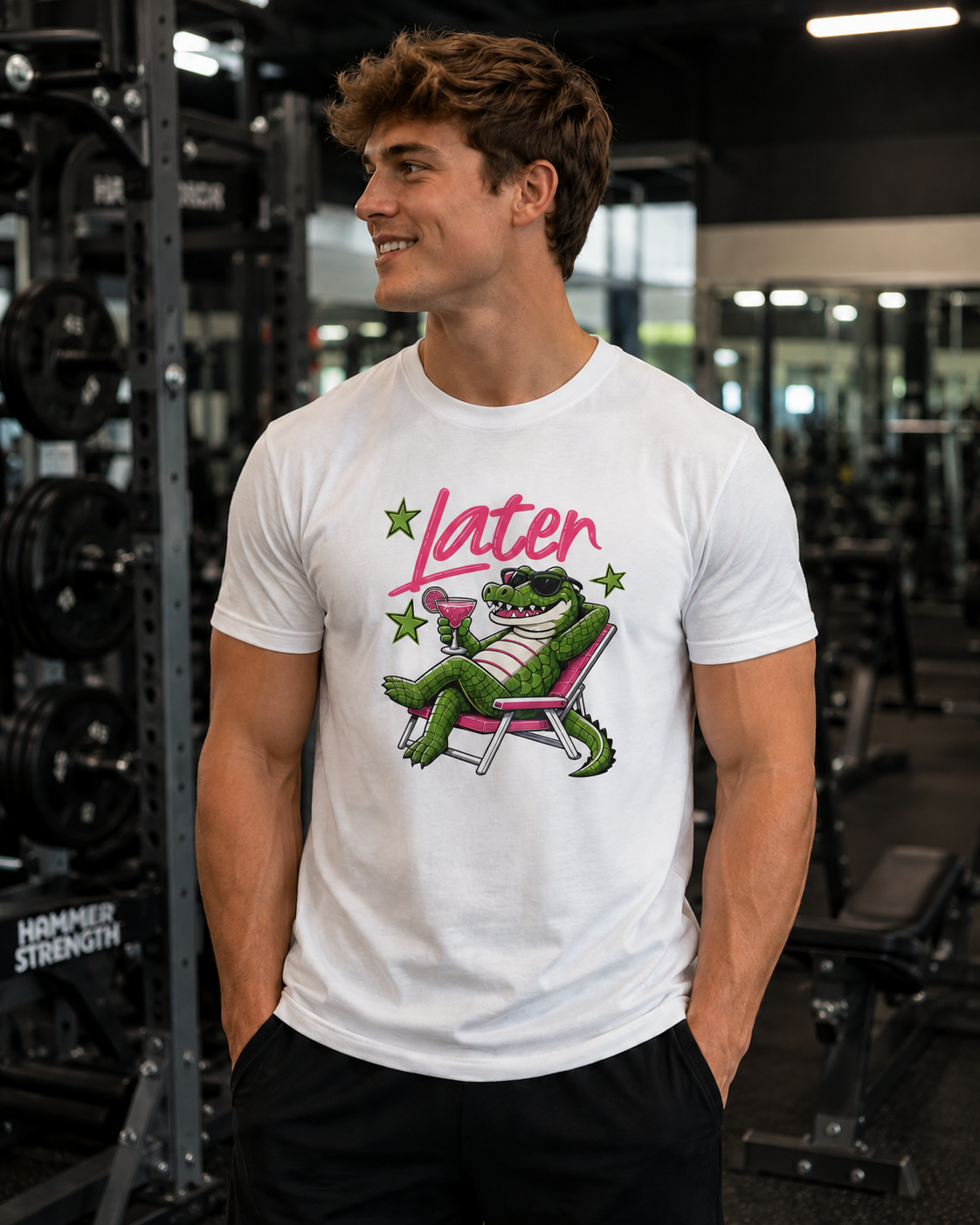 Later Margarita Gator - Graphic T-Shirt