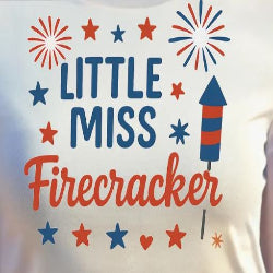 Little Miss Firecracker (Youth) - Graphic T-Shirt