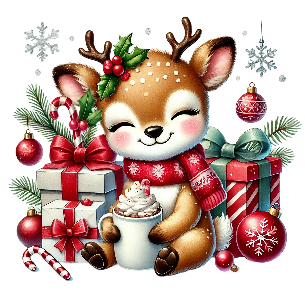 Reindeer Winter Warm Wishes and Sweet Treats (Youth)