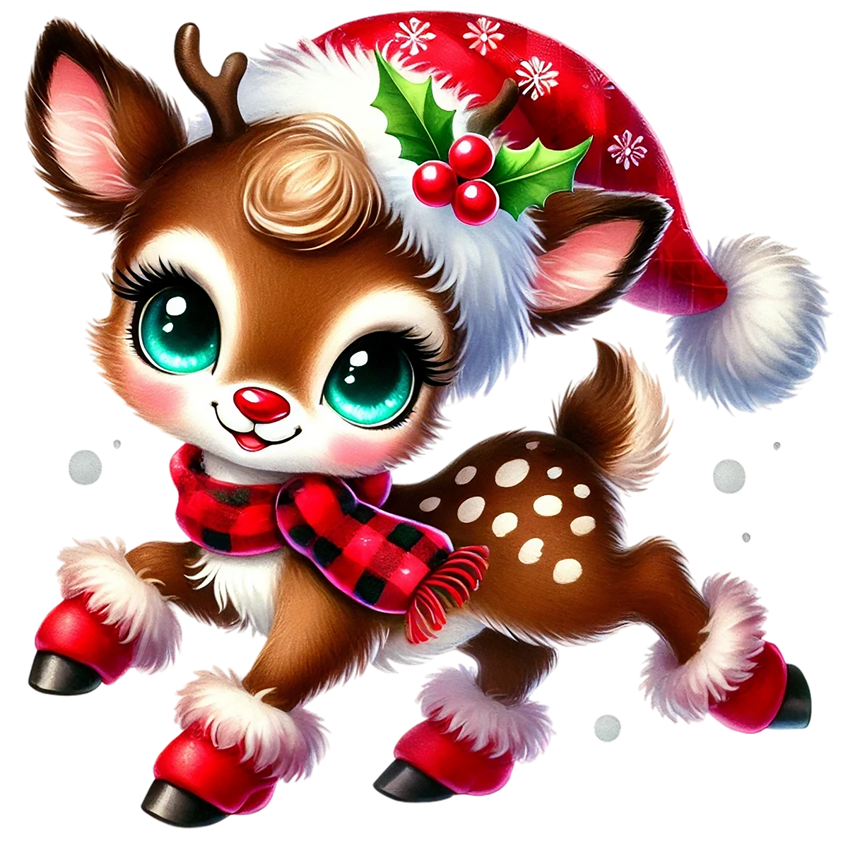 Santa's Playful Little Christmas Reindeer (Toddler)