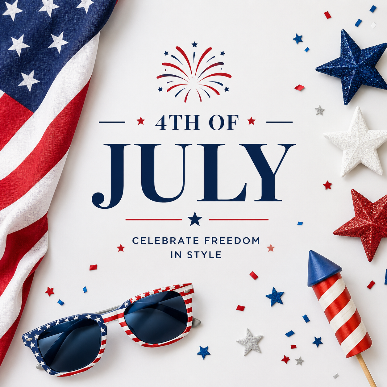 4th of July Collection of graphic t-shirts and sweatshirts