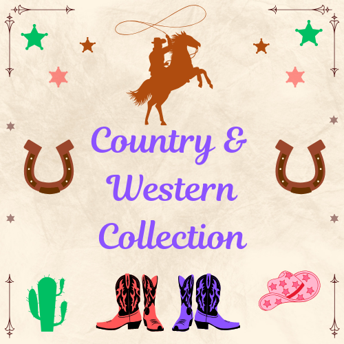 Country/Western Collection of Graphic Apparel