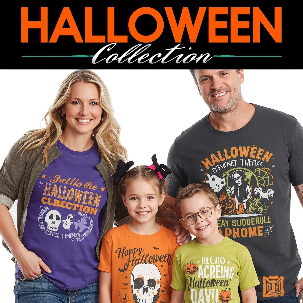 Halloween Graphic T-Shirts Collection