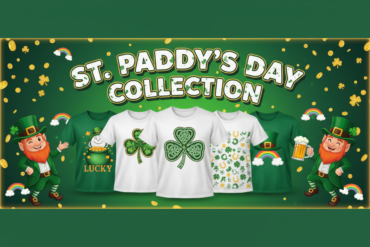 St. Patrick's Day T-Shirt and Sweatshirt Collection