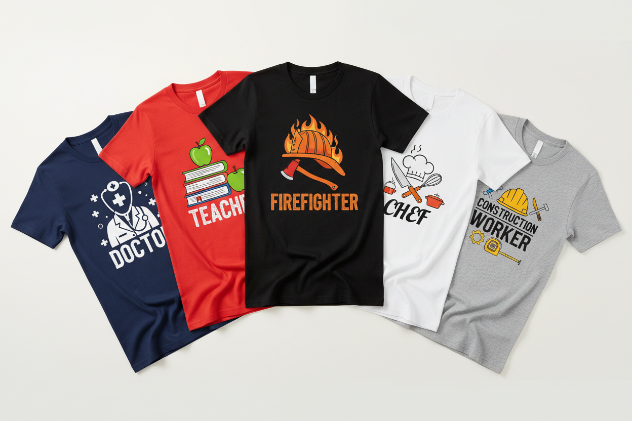Occupation themed  t-shirts