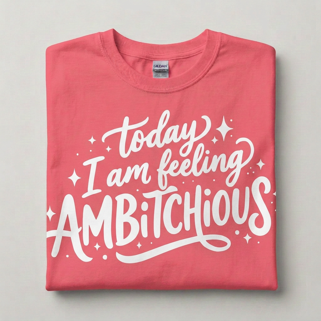 Today I am feeling Ambitchious Graphic T-Shirt