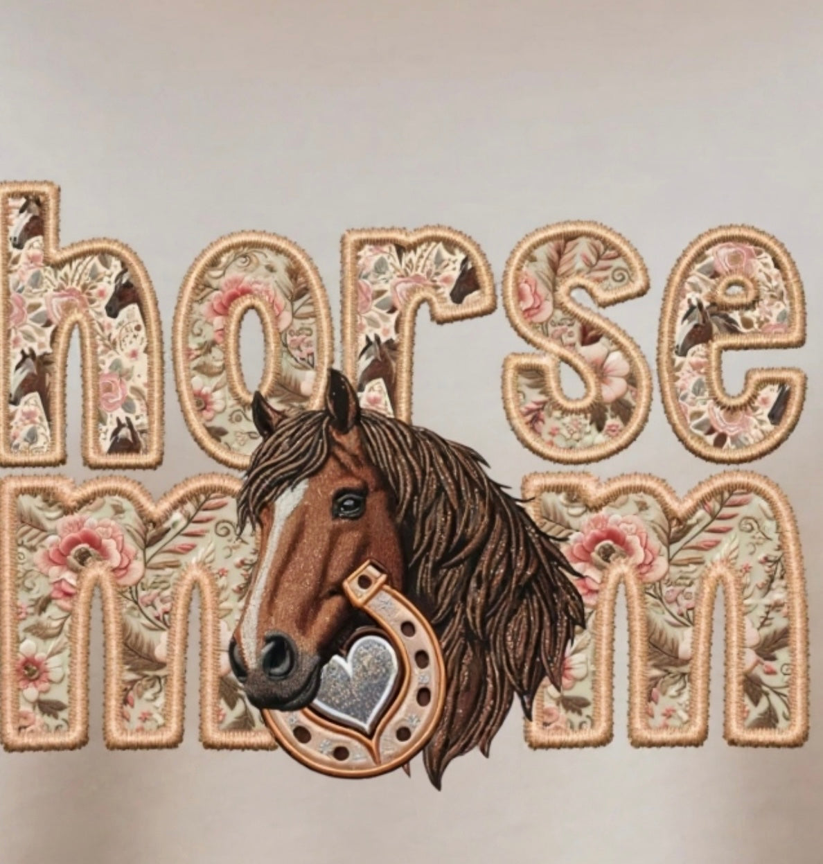 Horse Mom - Graphic Sweatshirt
