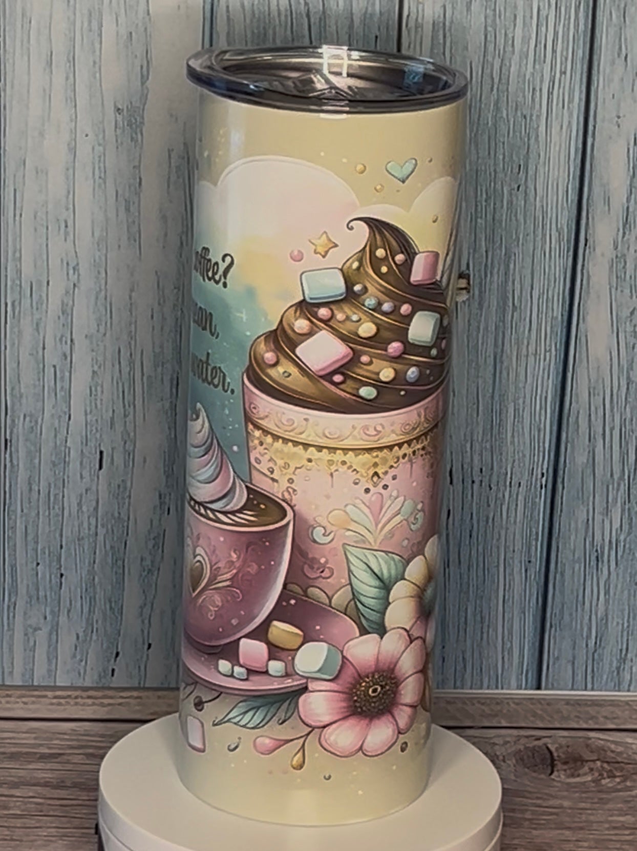 Decaf Coffee?  You Mean Brown Water /  20 oz Tumbler