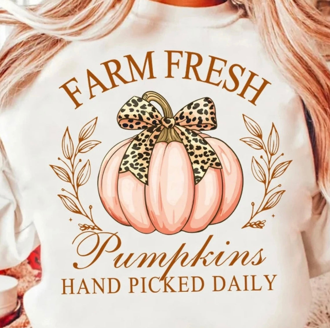 Farm Fresh Pumpkins - Graphic Sweatshirt