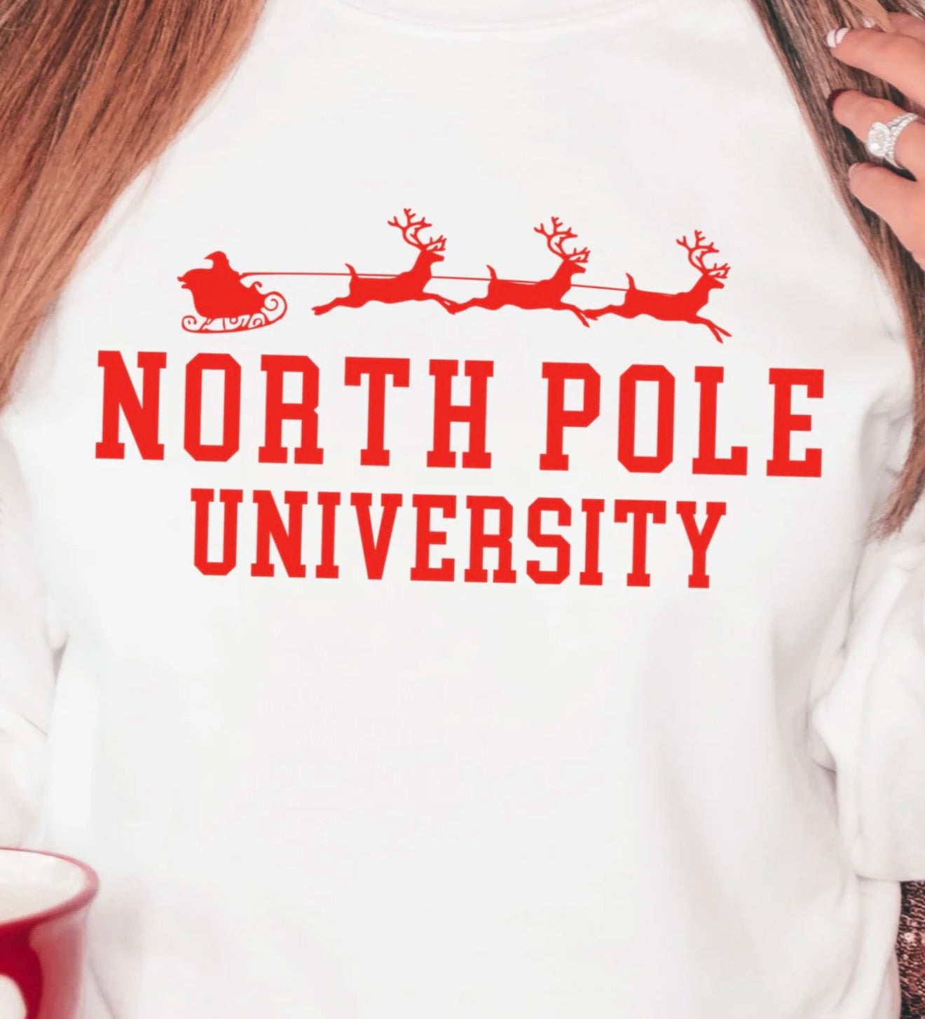 North Pole University - Graphic Sweatshirt