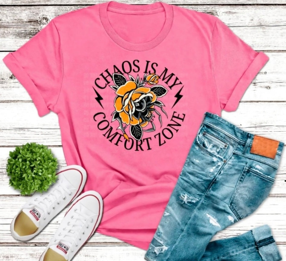 Chaos is My Comfort Zone - Graphic T-Shirt