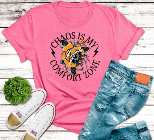 Chaos is My Comfort Zone - Graphic T-Shirt