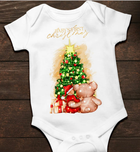Baby’s First Christmas - Graphic Onesie