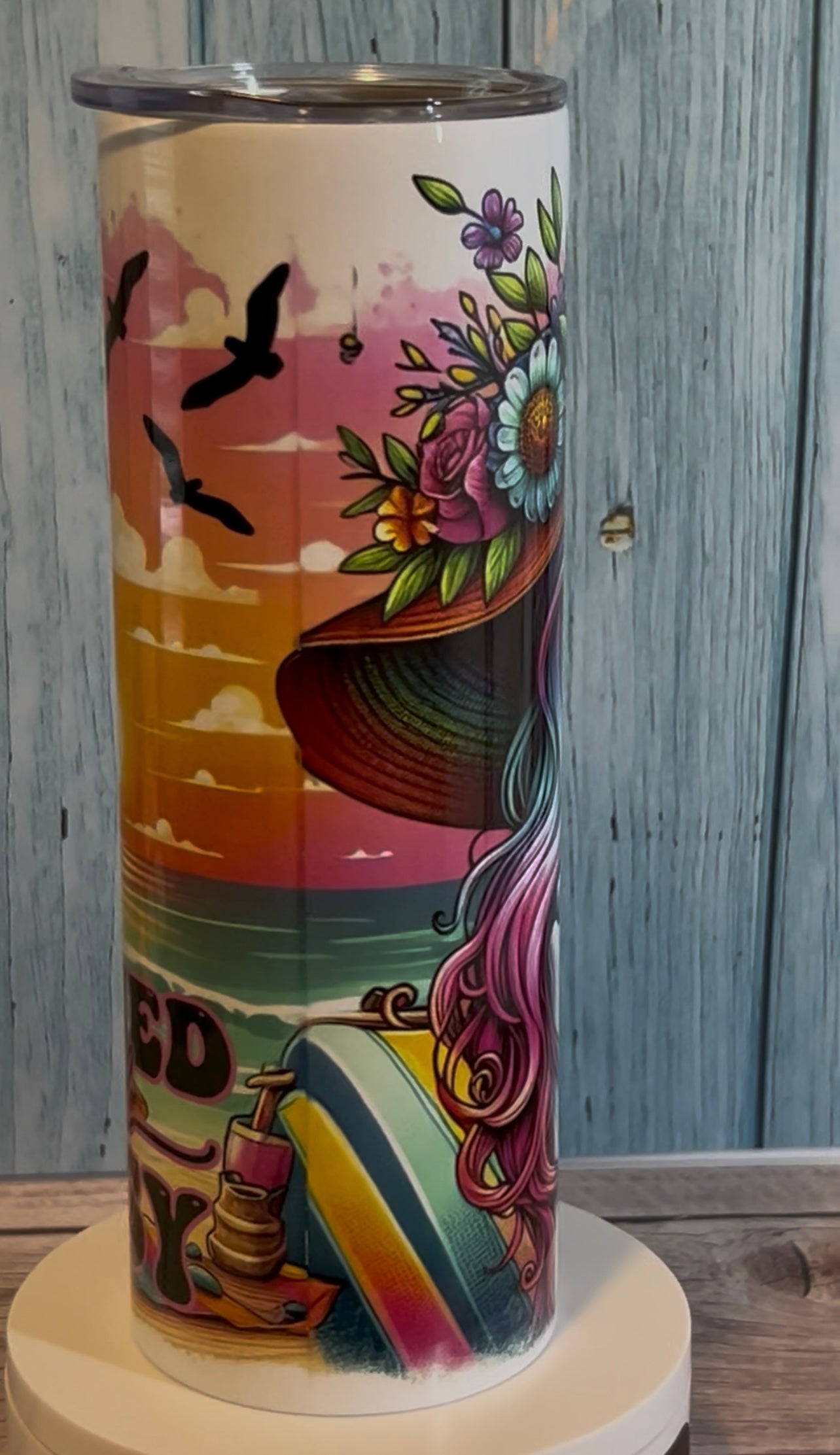 Tanned and Tipsy Skeleton / 20oz Tumbler