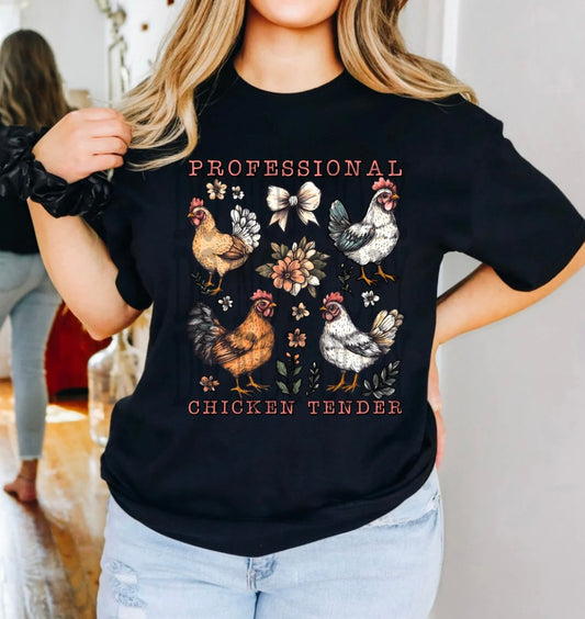Professional Chicken Tender Graphic T-Shirt