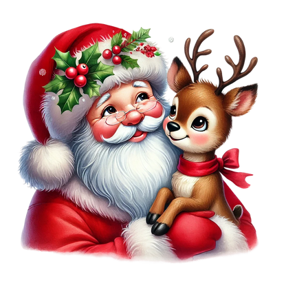 A Magical Christmas Cuddle with Santa and Reindeer (Toddler)