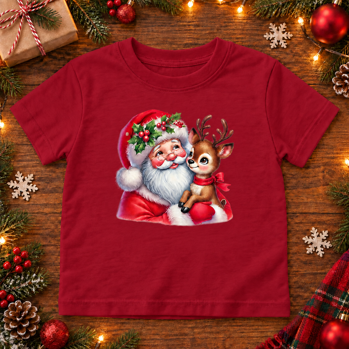 A Magical Christmas Cuddle with Santa and Reindeer (Toddler)