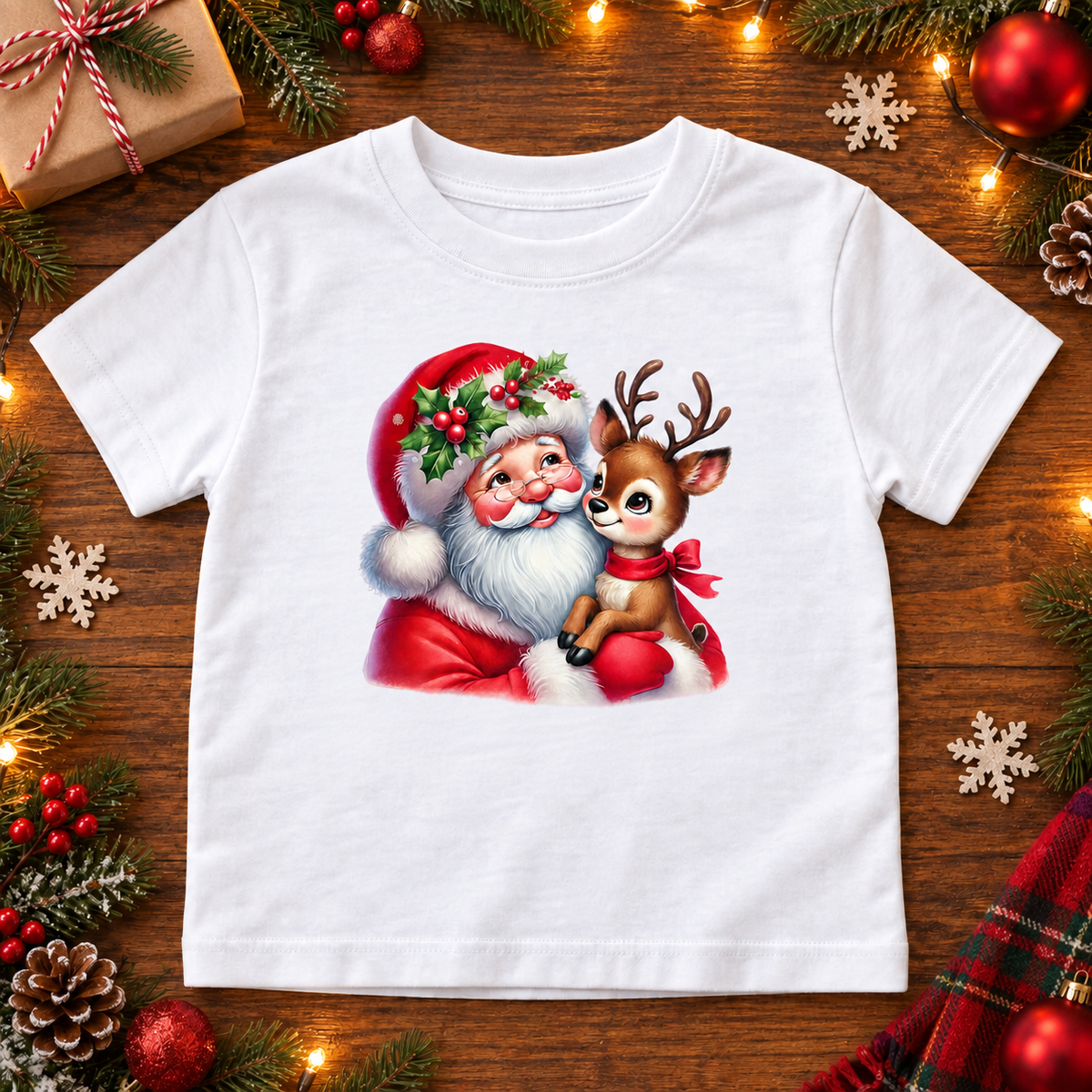 A Magical Christmas Cuddle with Santa and Reindeer (Toddler)