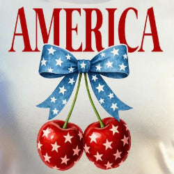 America Cherries - Pocket design T-Shirt
