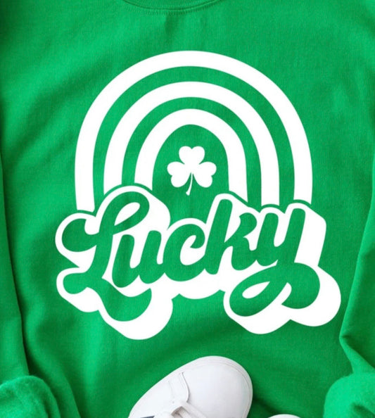 Lucky (white ink)