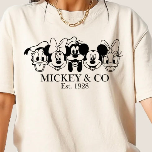 Mickey & Co - Graphic T-Shirt