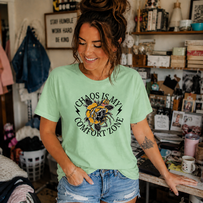 Chaos is My Comfort Zone - Graphic T-Shirt