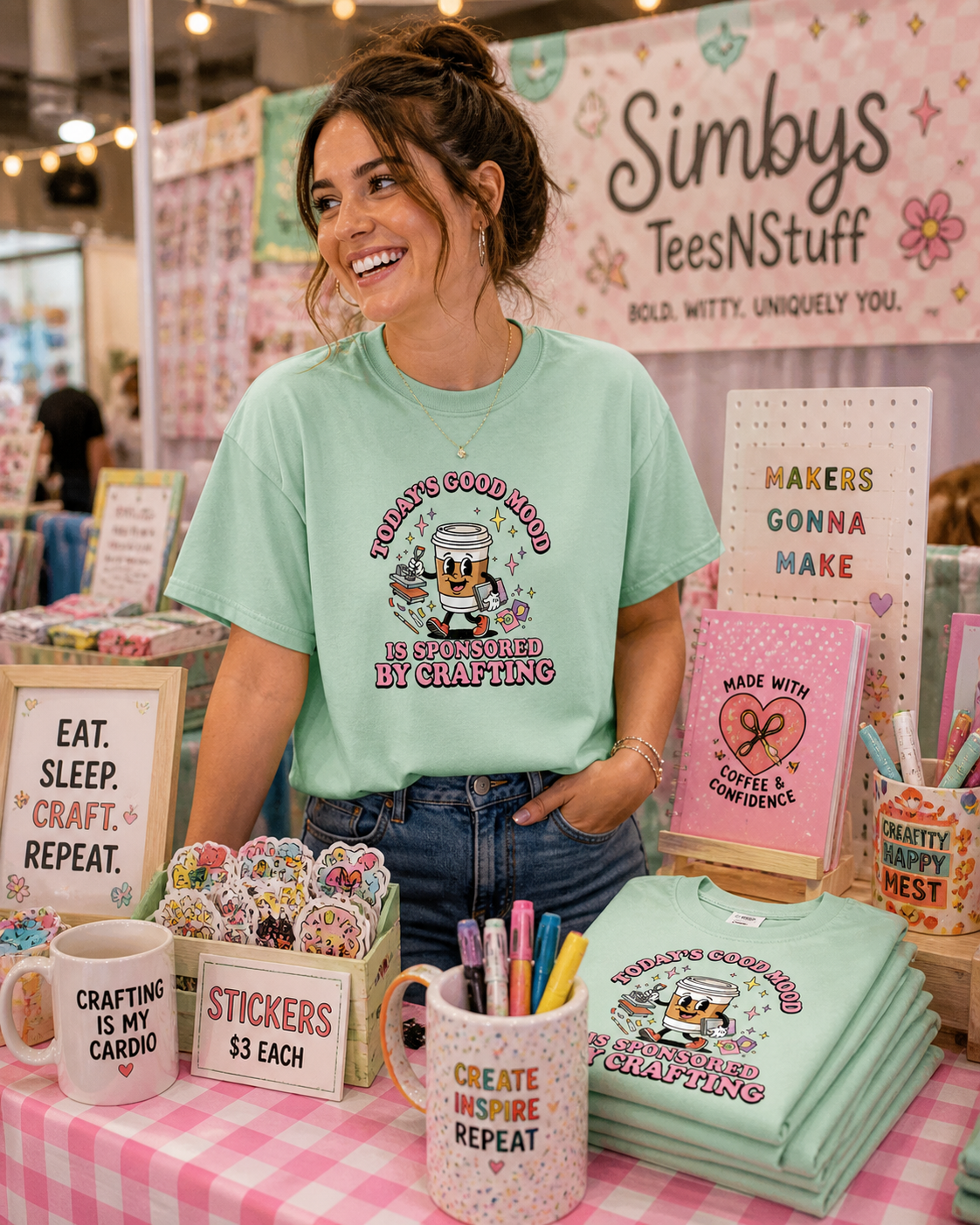 Today’s Good Mood is Sponsored by Crafting Graphic T-Shirt