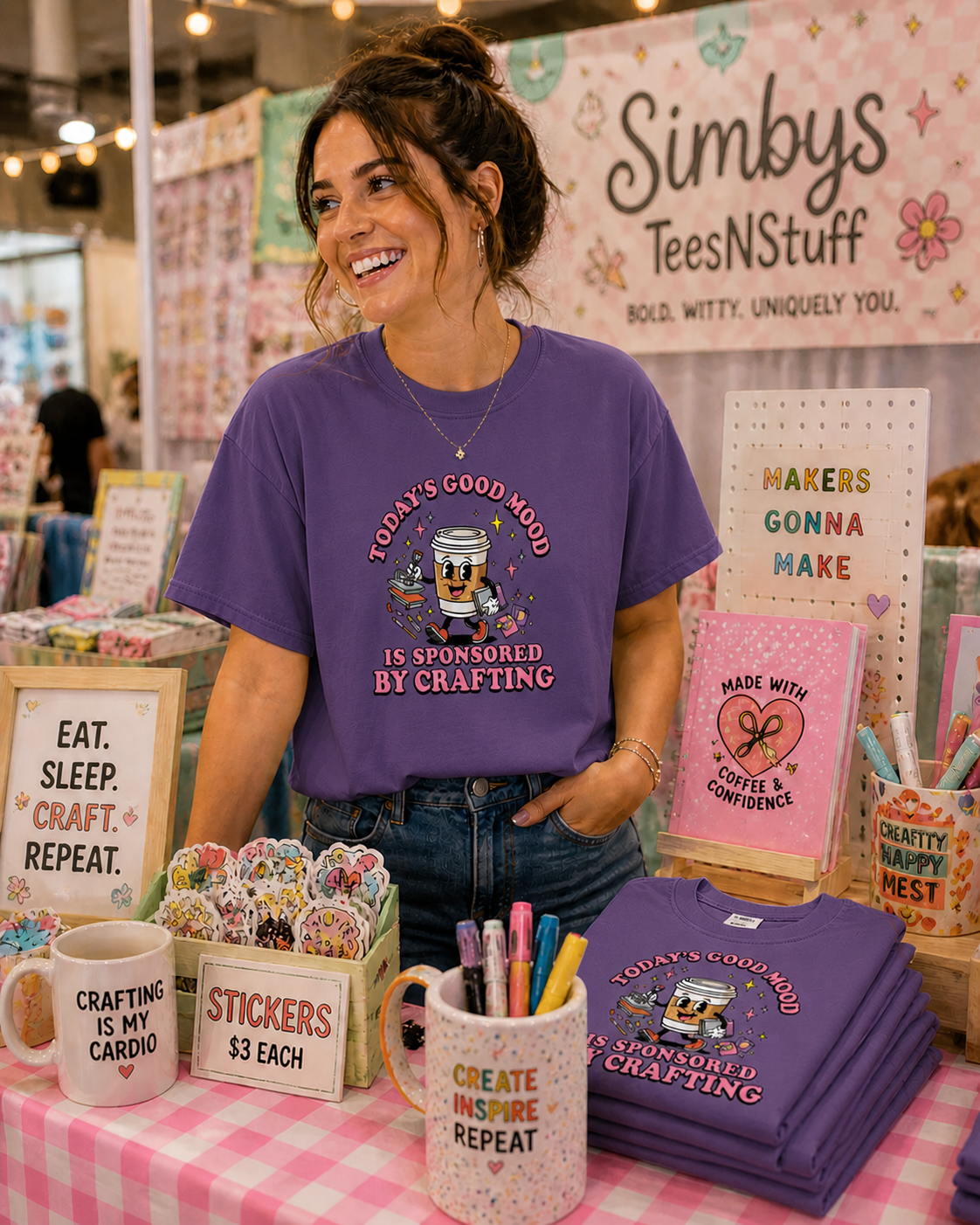Today’s Good Mood is Sponsored by Crafting Graphic T-Shirt