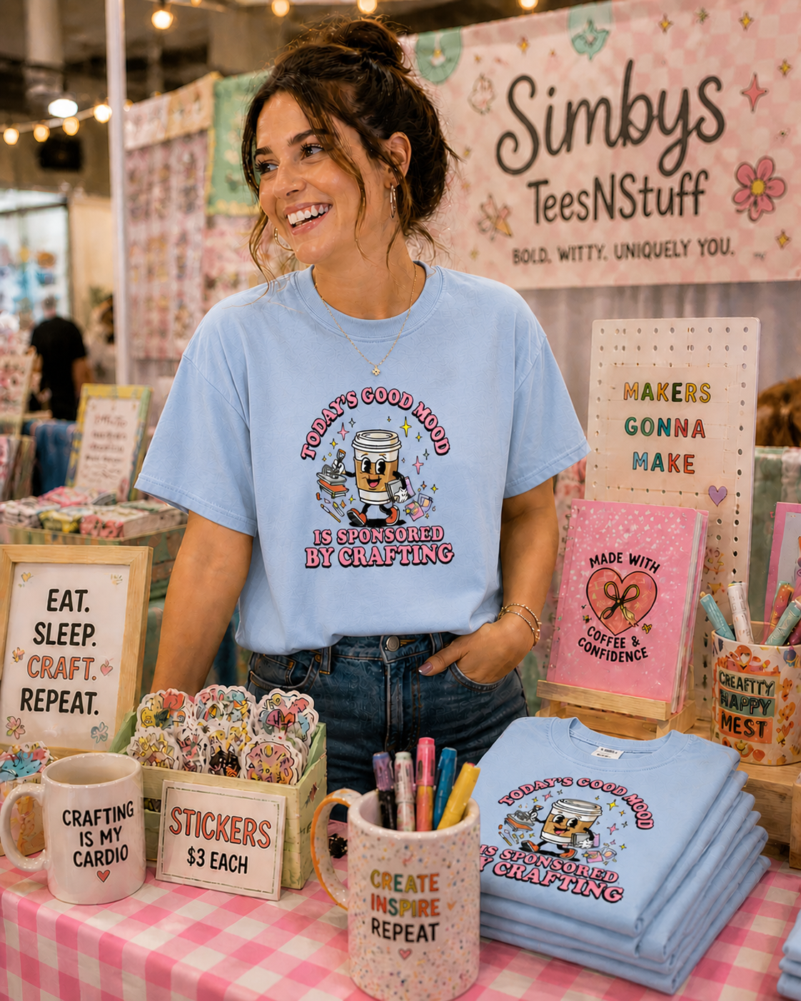 Today’s Good Mood is Sponsored by Crafting Graphic T-Shirt