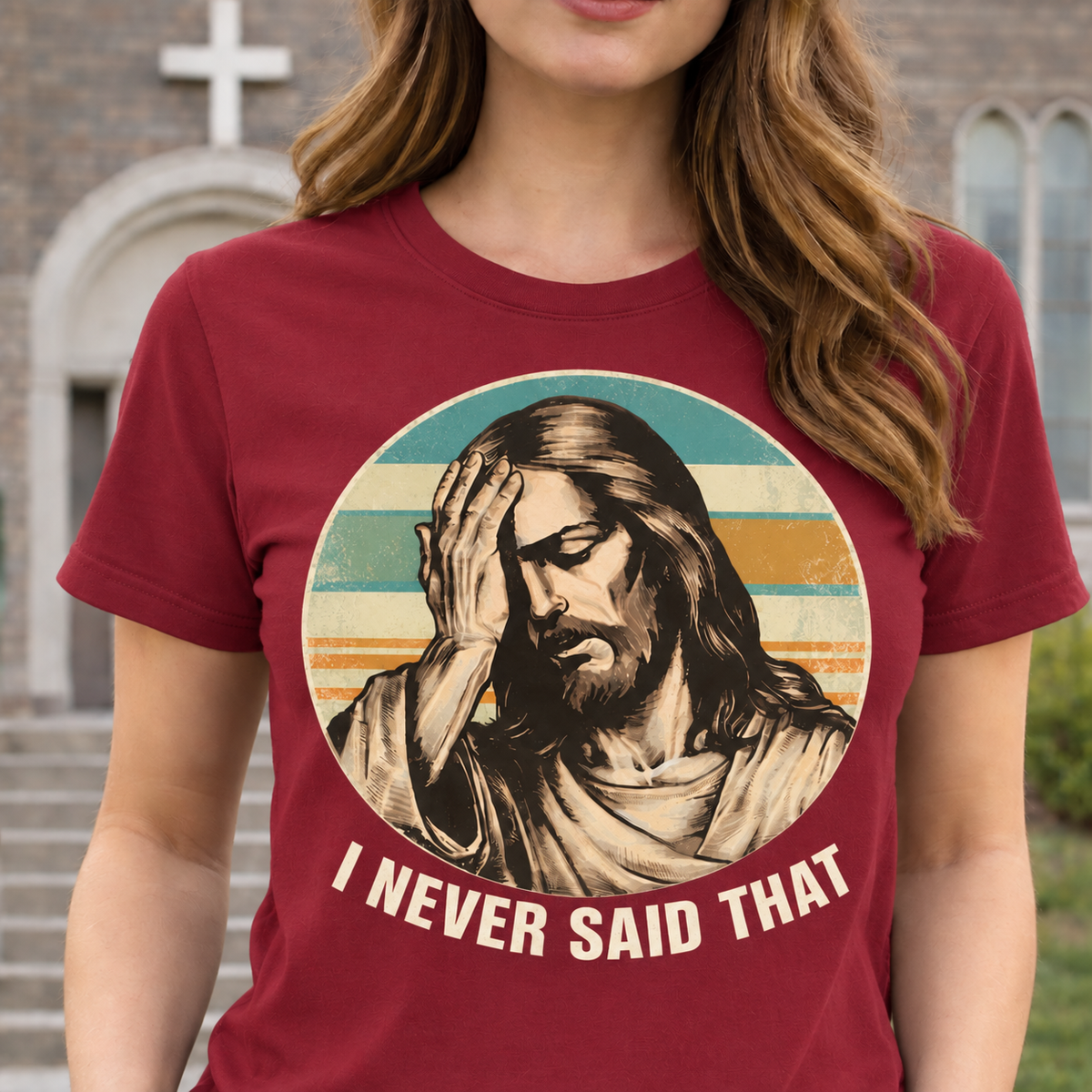 Jesus “I Never Said That” Graphic T-Shirt