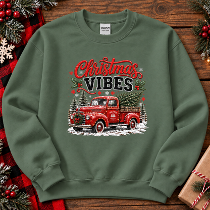 Christmas Vibes & Vintage Truck Holiday Magic