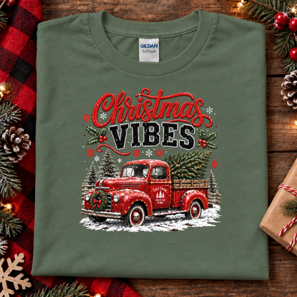 Christmas Vibes & Vintage Truck Holiday Magic