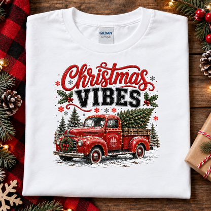 Christmas Vibes & Vintage Truck Holiday Magic