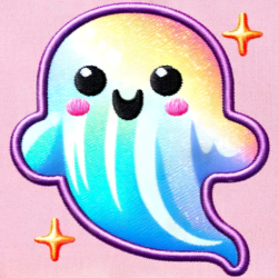 Baby Halloween sweatshirt with faux-embroidered ghost design and “Too Cute to Spook” text, cozy and festive for fall.