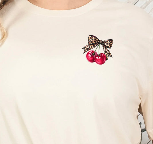 Bow Down, Cherry Bomb (girls) - T-Shirt