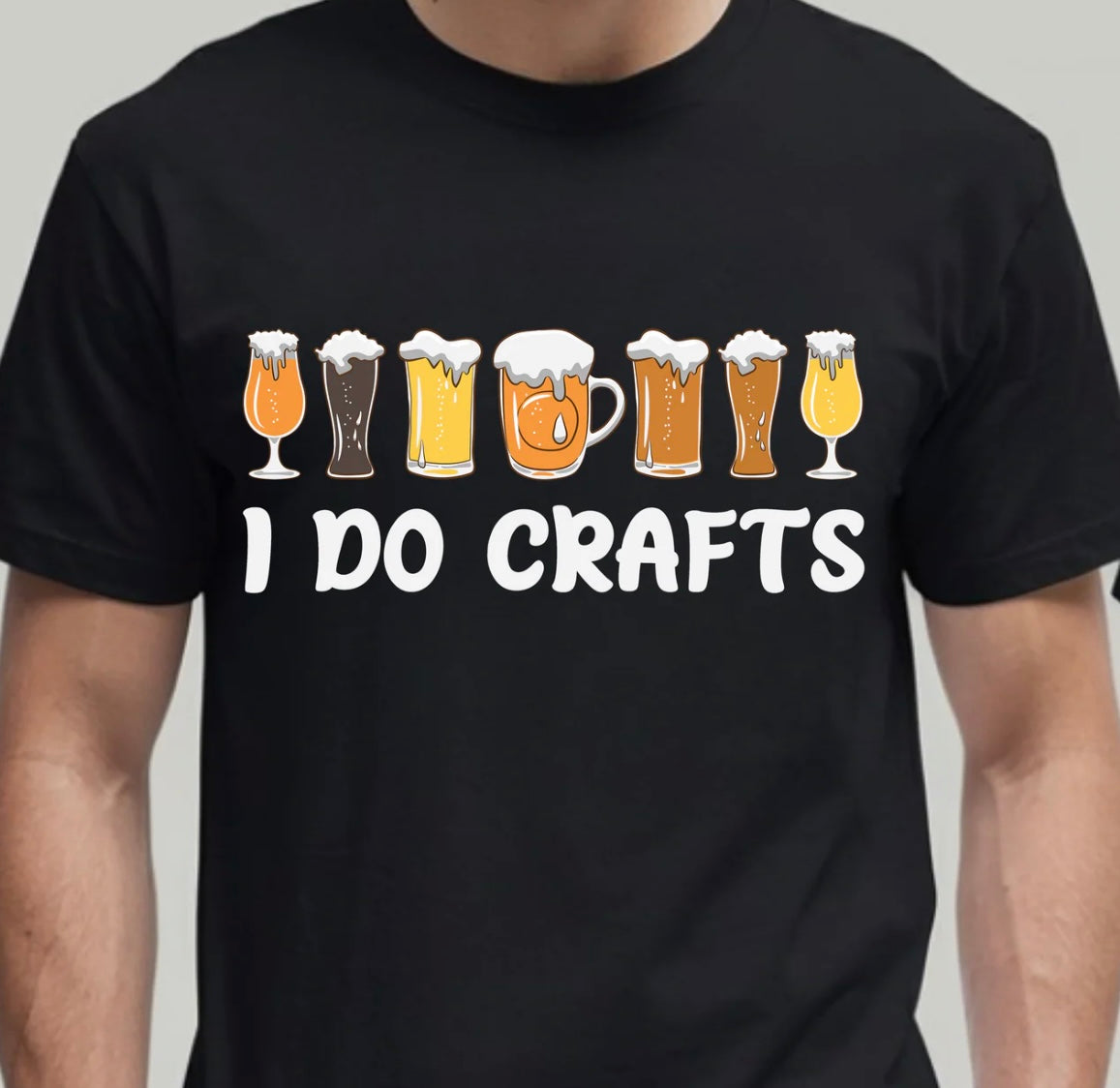 I Do Crafts (beer) Graphic T-Shirt