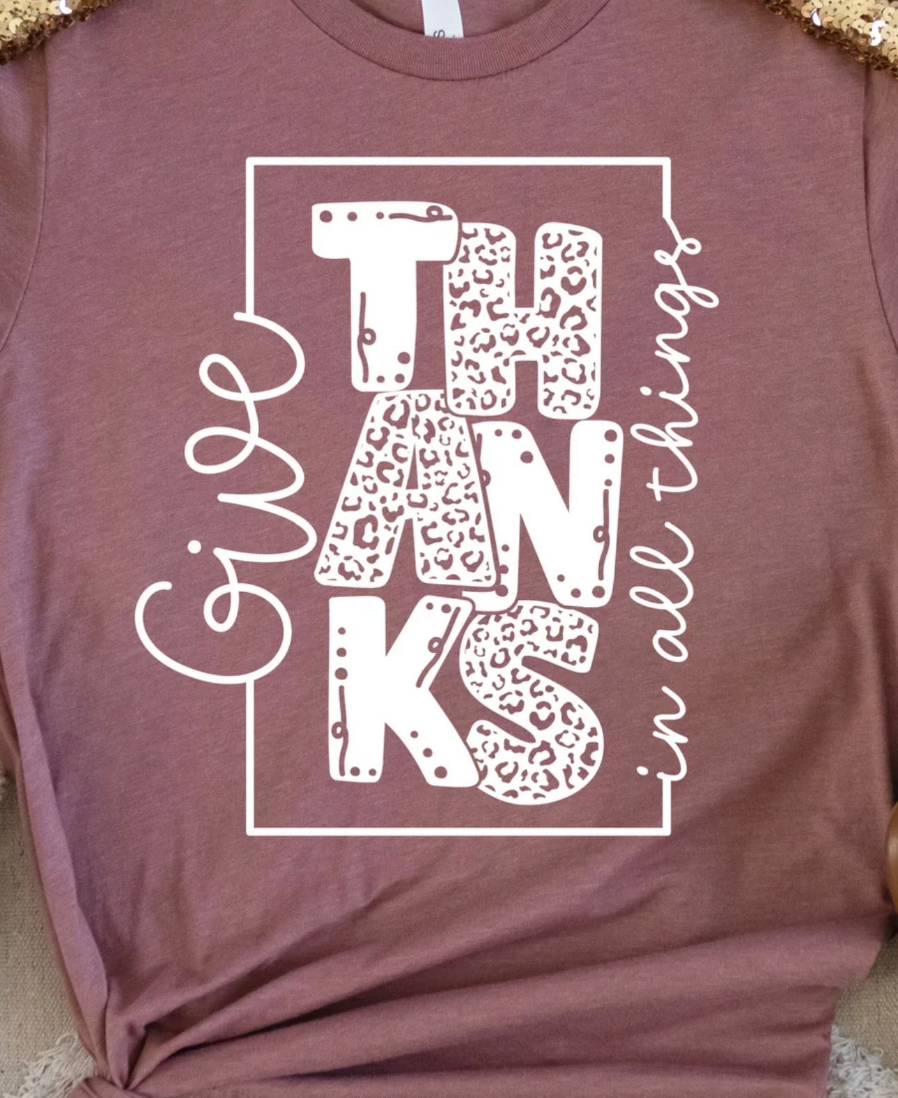 Stay cozy and thankful with our “Give Thanks in All Things” Sweatshirt — soft, comfy, and perfect for Thanksgiving or everyday fall wear.