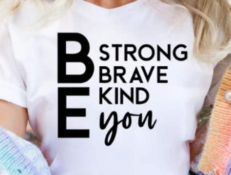 Kindness message t-shirt for everyday wear