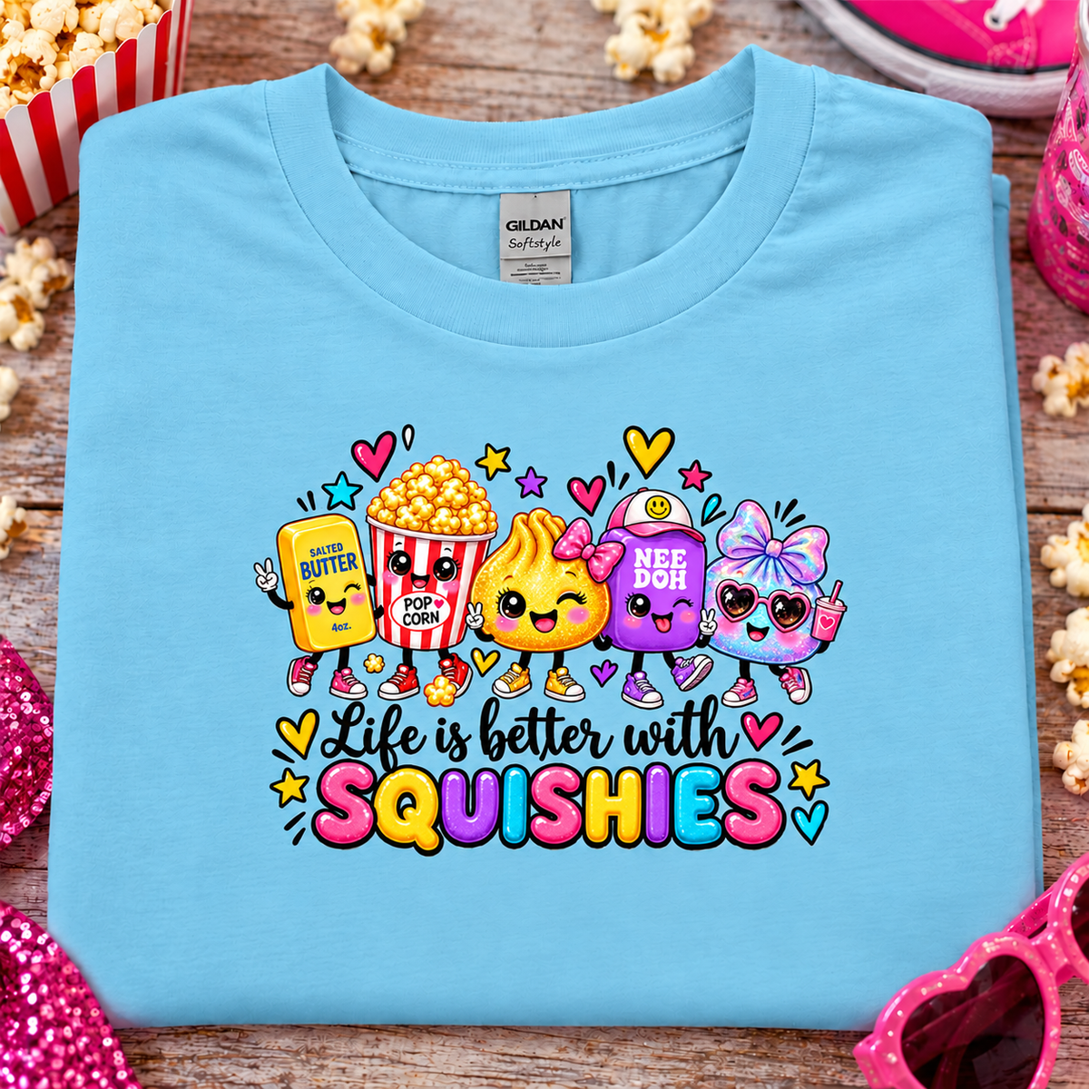 Life is better with Squishies Graphic T-Shirt