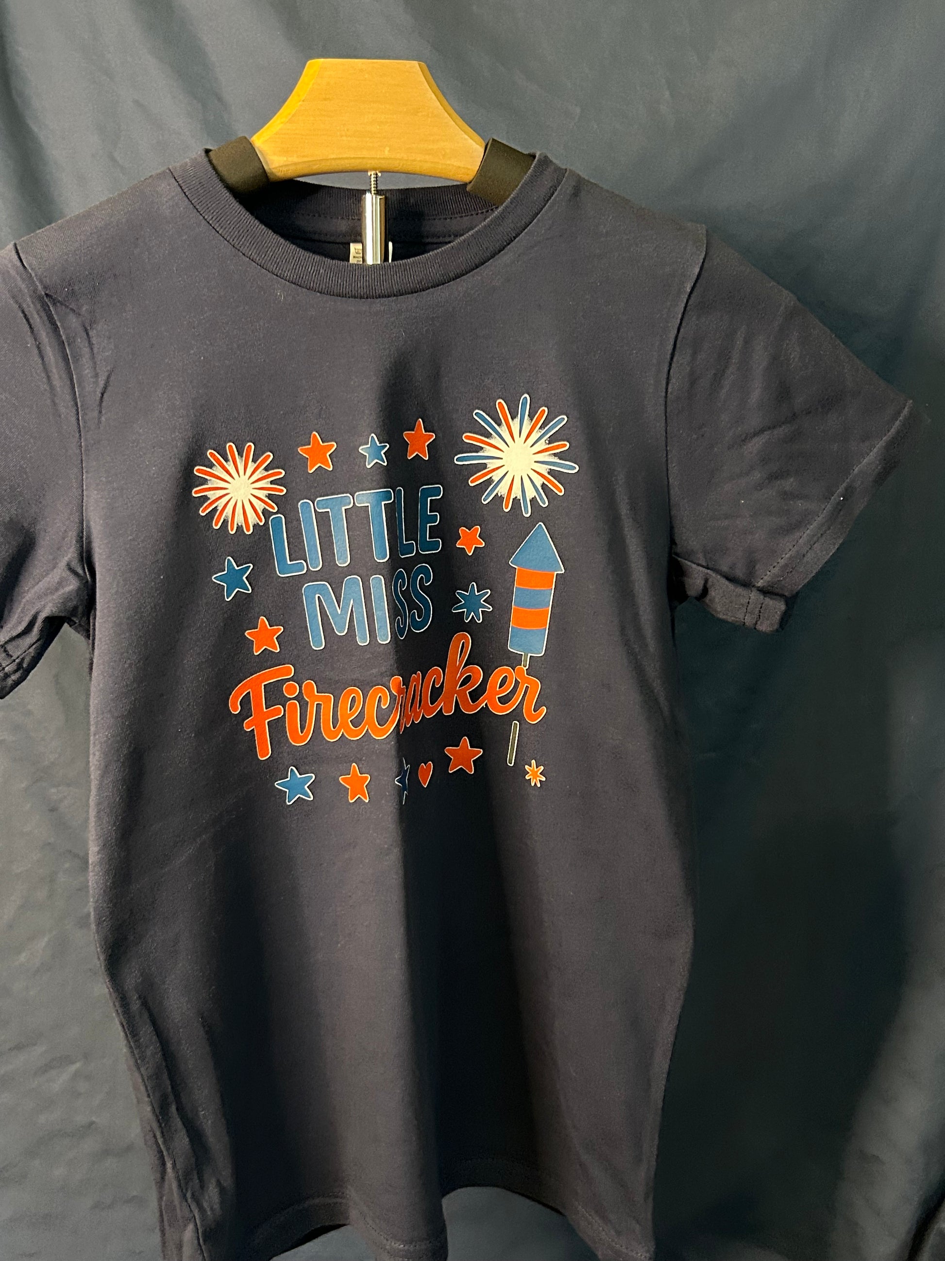 Sample - Little Miss Firecracker - Graphic T-Shirt