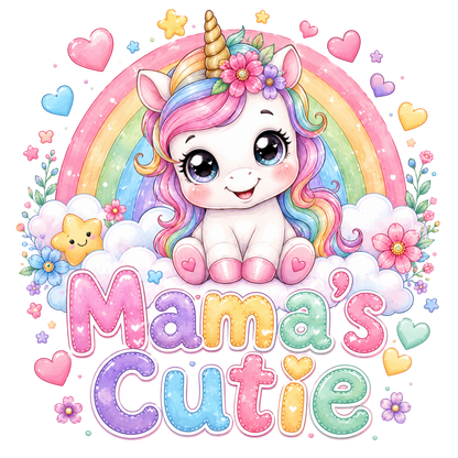 Mama's Cutie Toddler Graphic T-Shirt