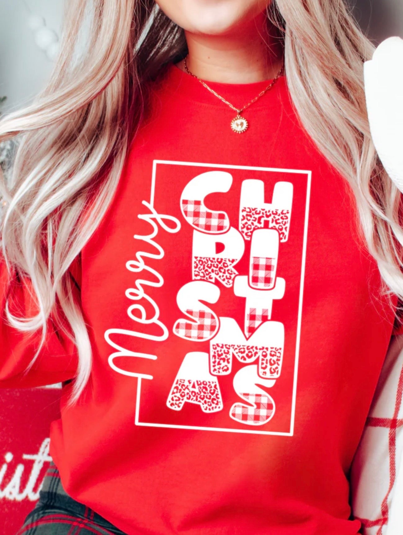 Keep it cozy and classic with our “Merry Christmas” Sweatshirt. Soft, simple, and timeless — the perfect staple for holiday cheer and comfort.