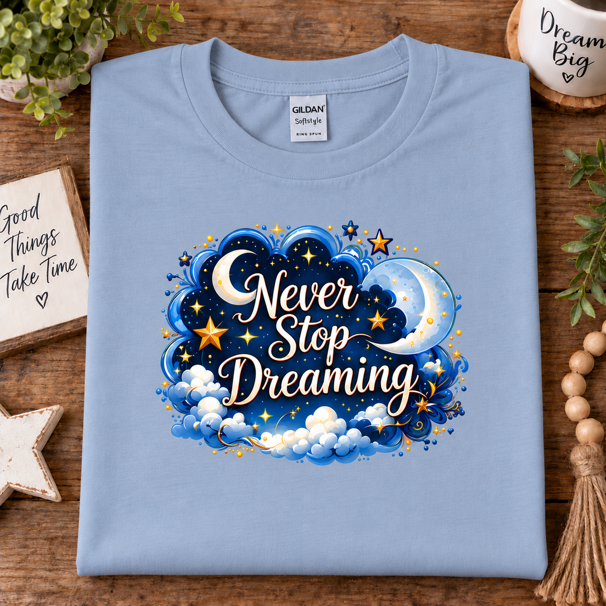 Never Stop Dreaming Graphic T-Shirt (Youth)