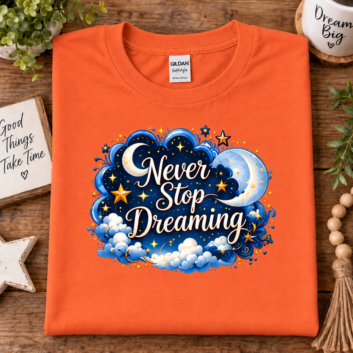 Never Stop Dreaming Graphic T-Shirt (Youth)