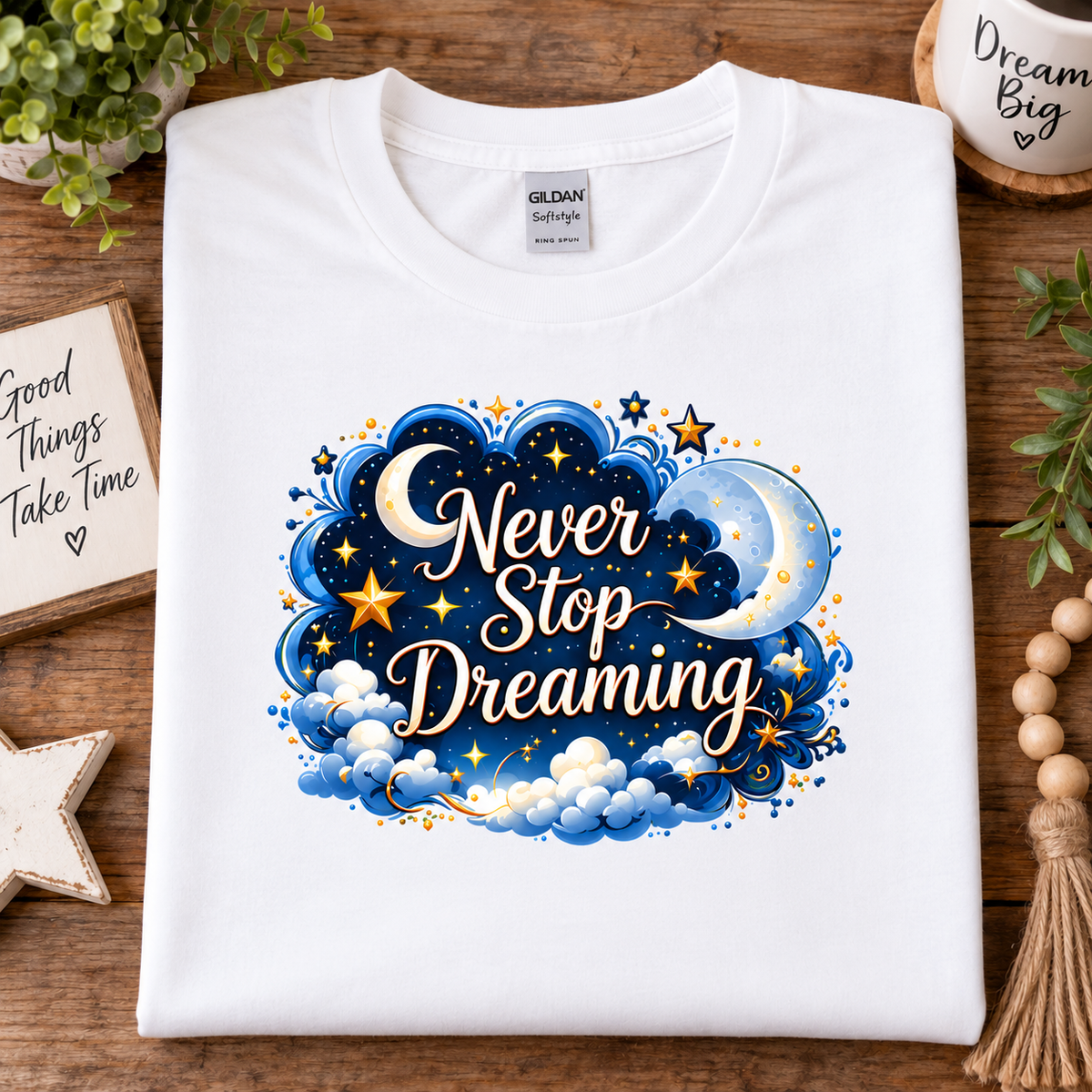 Never Stop Dreaming Graphic T-Shirt (Youth)
