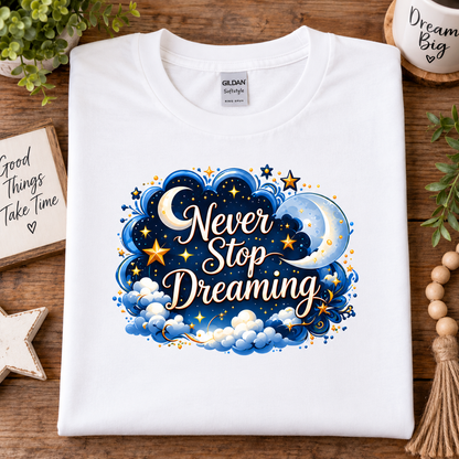 Never Stop Dreaming Graphic T-Shirt (Youth)